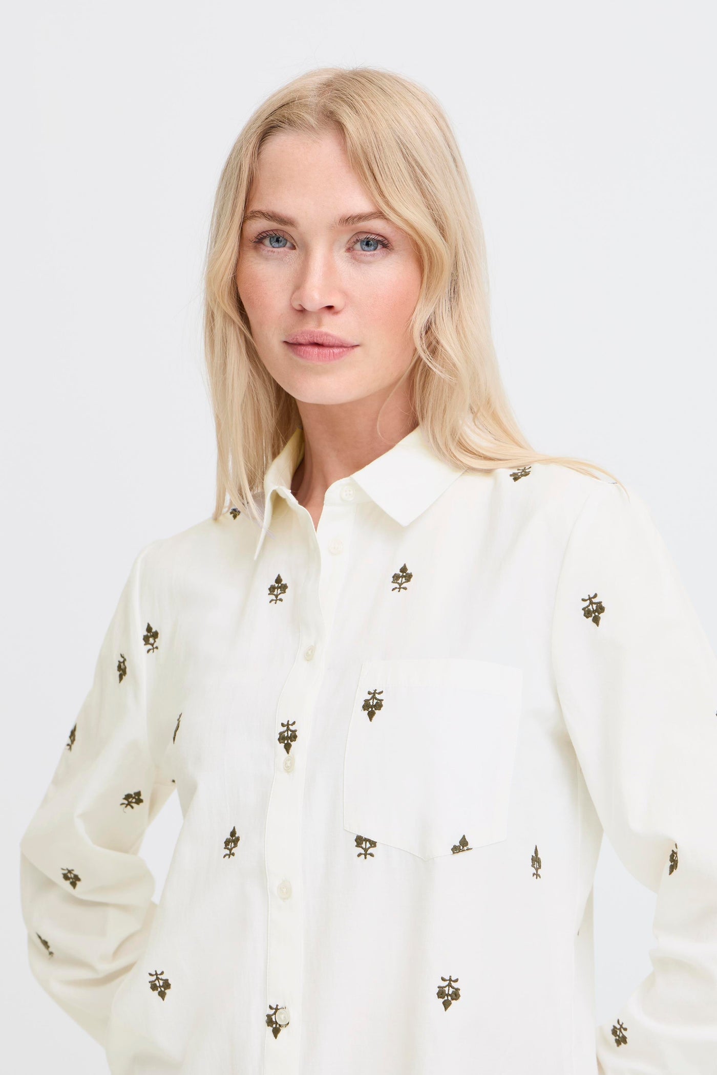 HILOU EMBROIDERED SHIRT