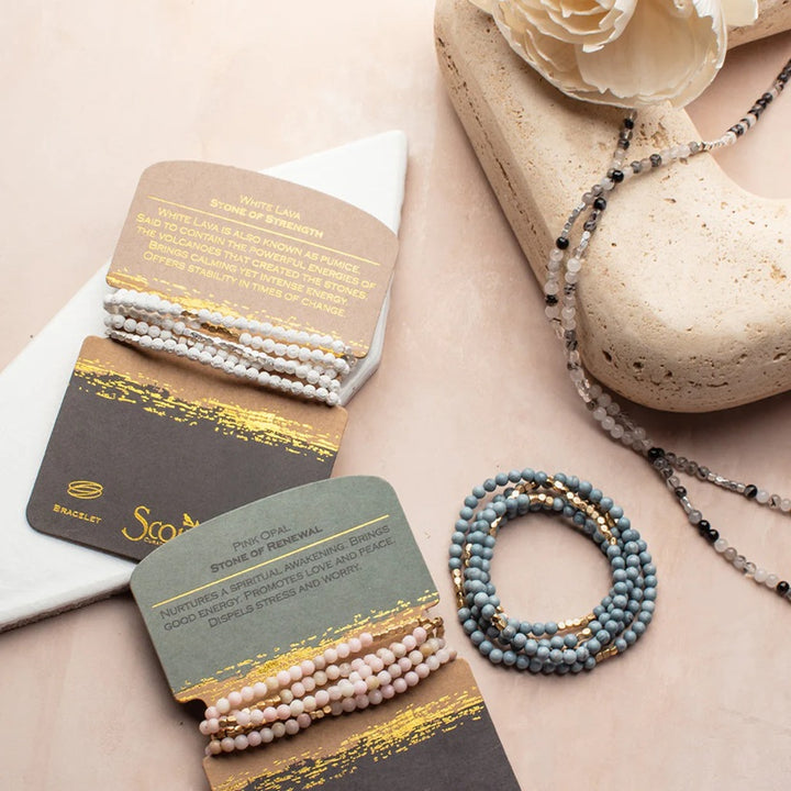 RHODOCHROSITE STONE WRAP  -Stone of Love