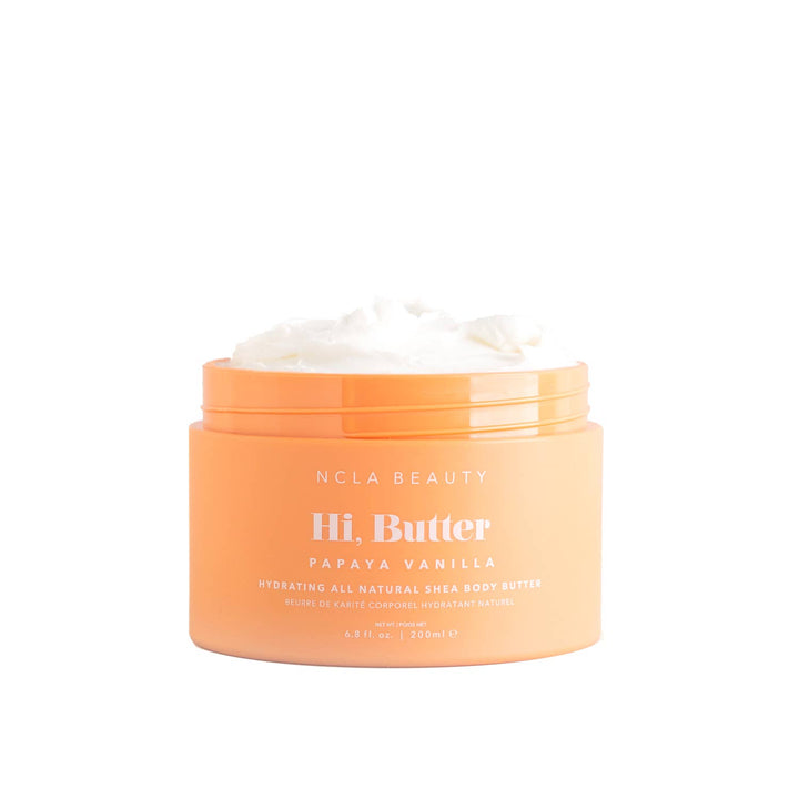 HI BUTTER, ALL NATURAL SHEA BODY BUTTER - Papaya Vanilla