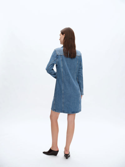 ZYLA DENIM DRESS