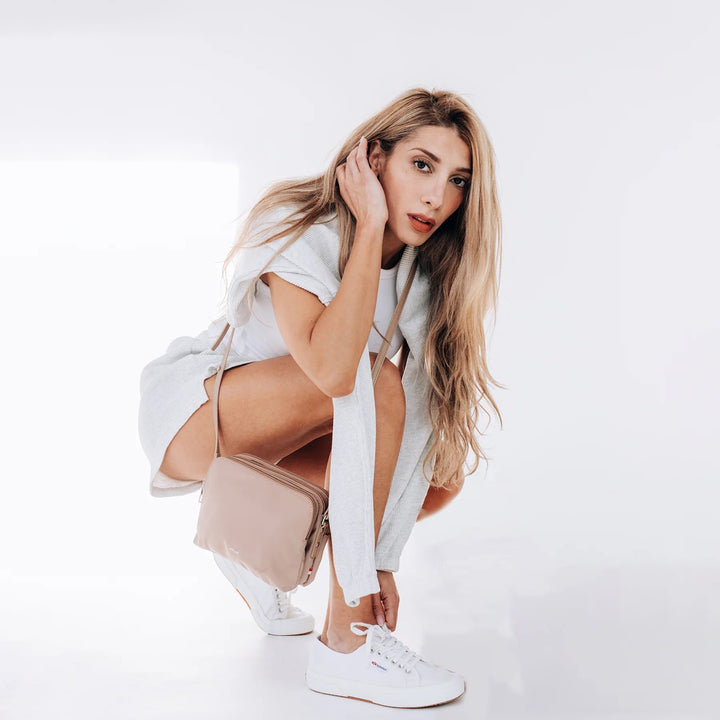 MICAH TRIPLE CROSSBODY - black or beige