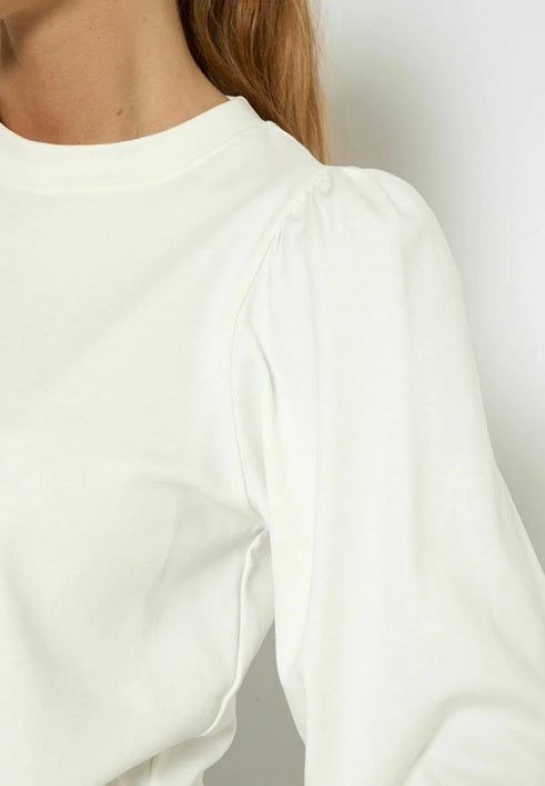 FIOLA PULL SLEEVE TOP - dream cloud or grape leaf