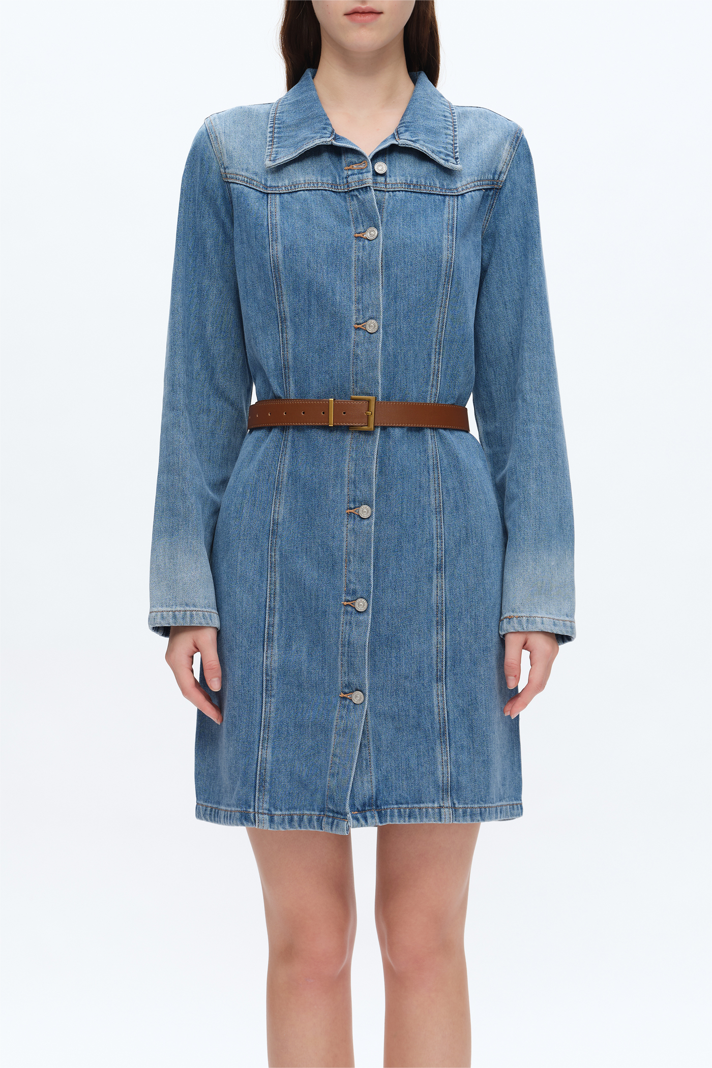 ZYLA DENIM DRESS