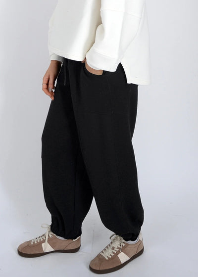 JAN SOFT KNIT BARREL PANT
