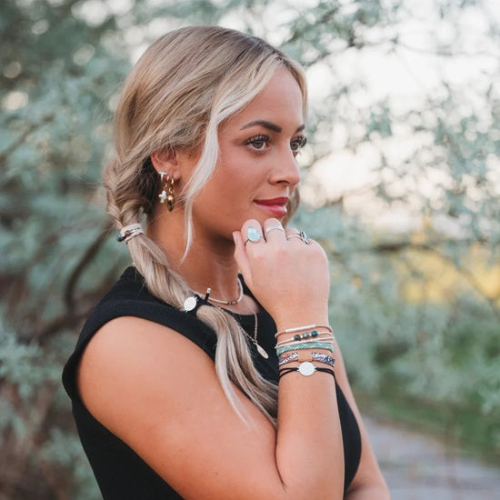 FLOURISH TIE BRACELETS