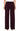 KELSEY WIDE LEG TROUSER - dark plum