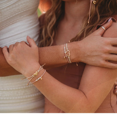 MOTHER / DAUGHTER HAIR TIE BRACELETS