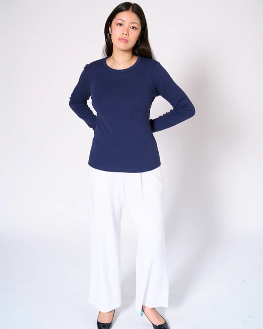 JANE CREW NECK TOP