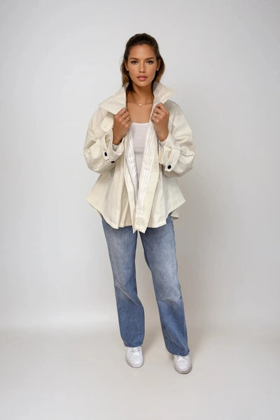HUDSON FALL JACKET - sugar
