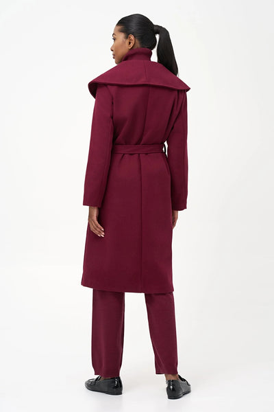 BORDEAUX EMBRACE COAT