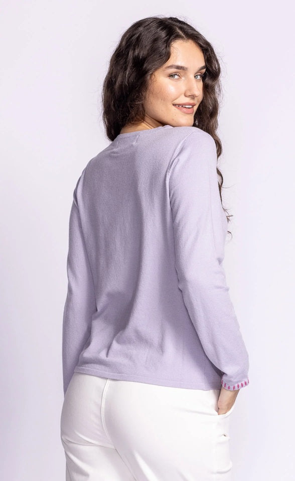 PATRICIA SWEATER - lilac or grey