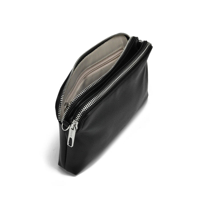 ALTHI DOUBLET CROSSBODY - black, brown, bone