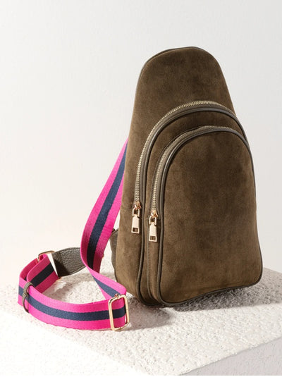 BLAKELY SLING BAG -black, olive or natural