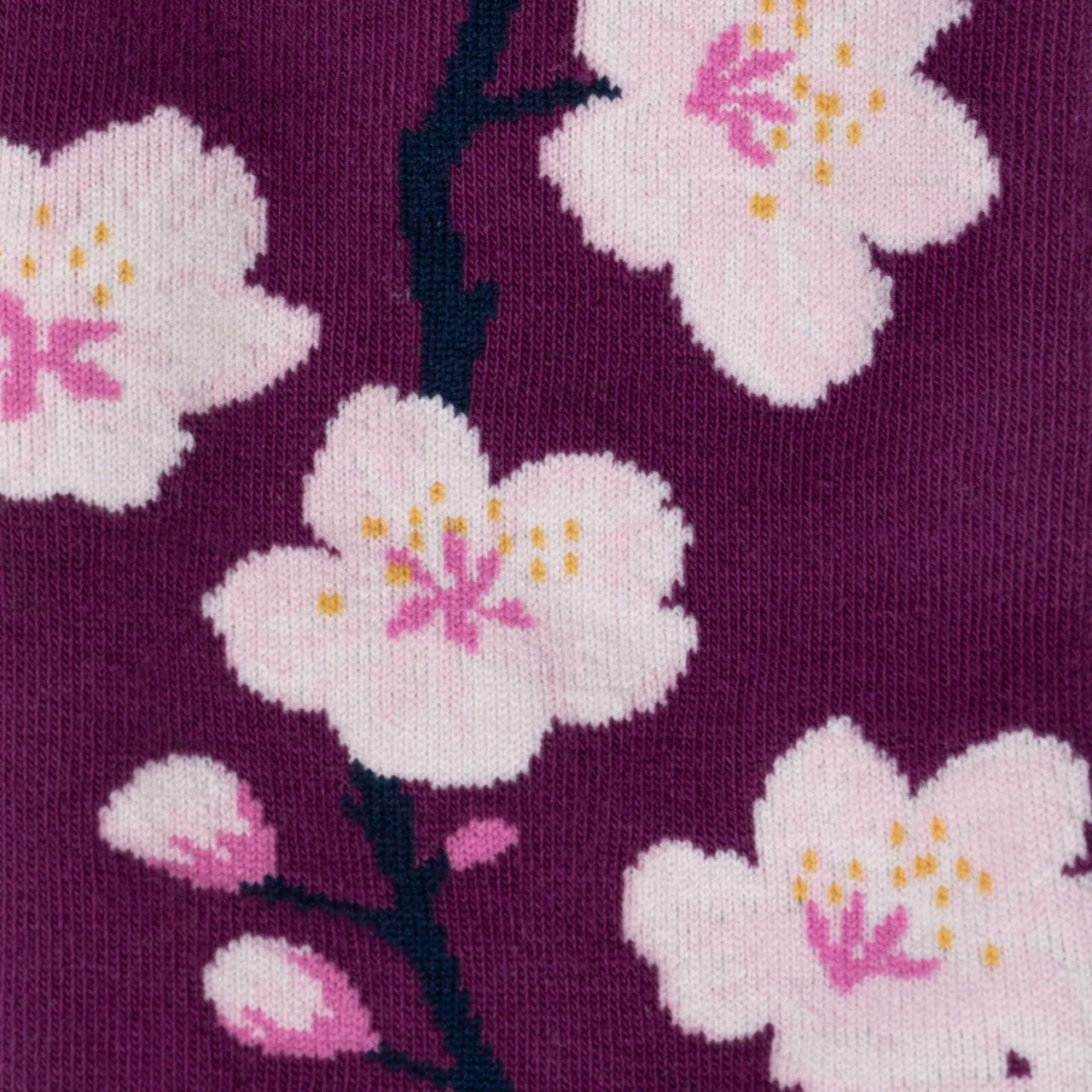 "CHERRY BLOSSOMS" STRETCH-IT KNEE HIGH SOCKS