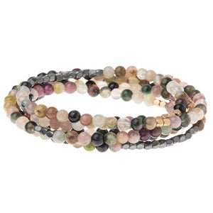 TOURMALINE MARINE STONE WRAP  - Stone of Healing