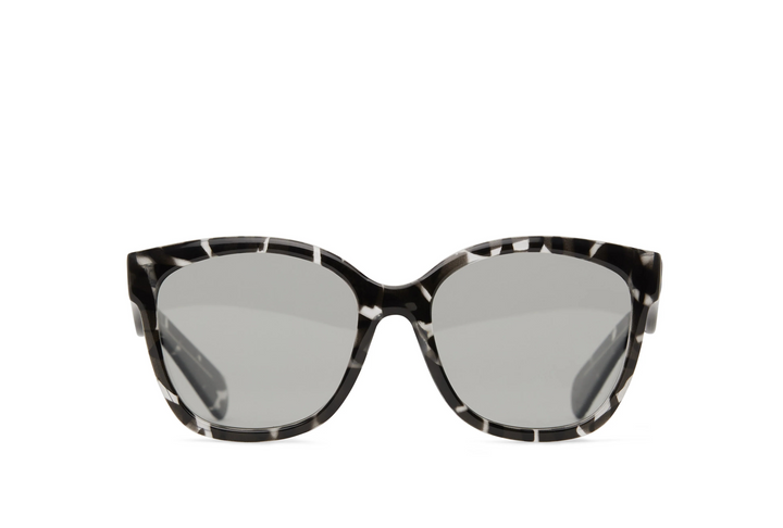 CLEA WAYFARER SUNGLASSES - smoke or brown