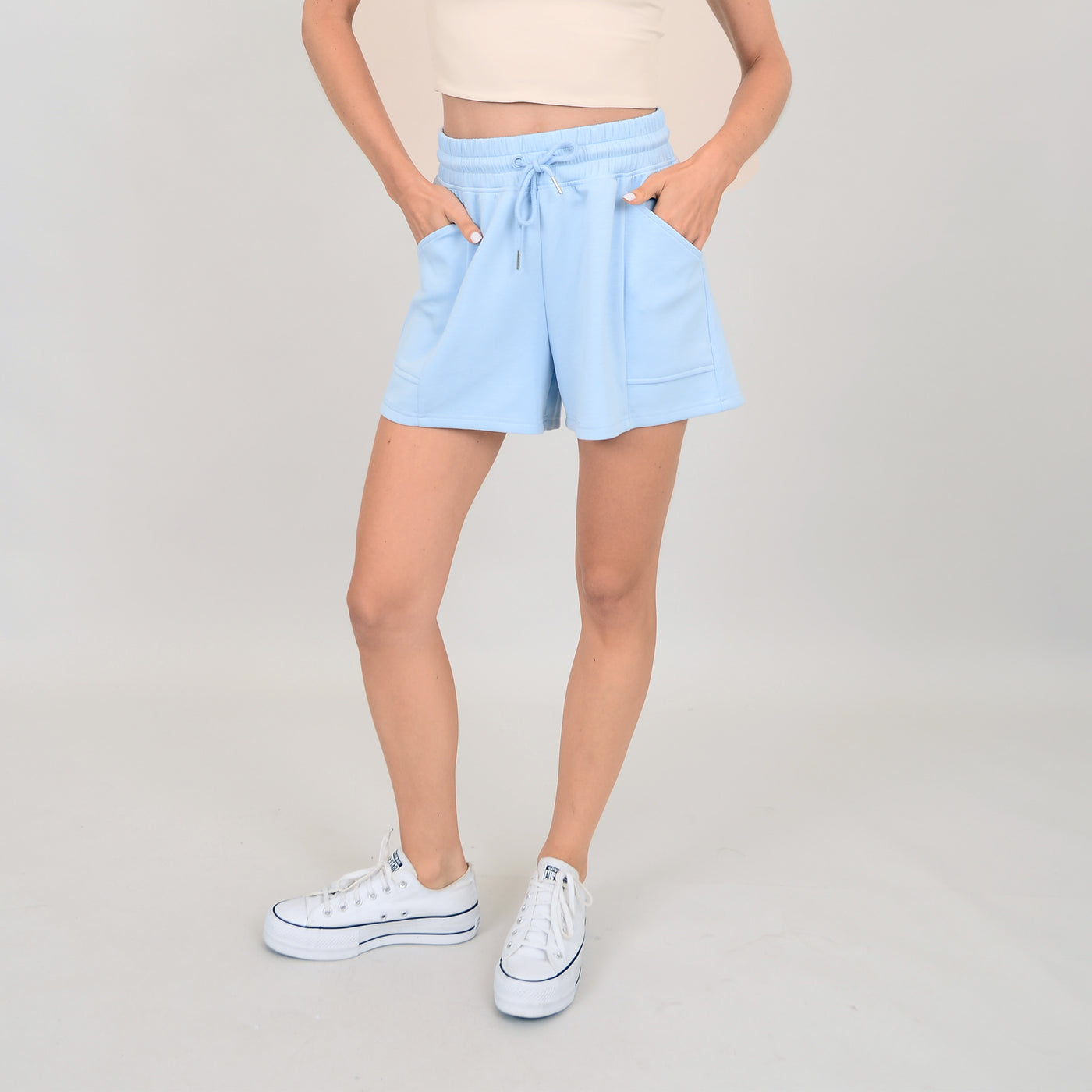TESS SCUBA SHORTS- sweet pink or bluebell