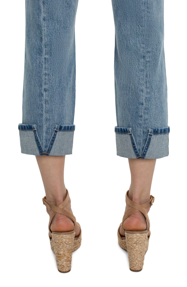 MARLEY CUFFED WITH BACK SEAM - old coast 28"/25"