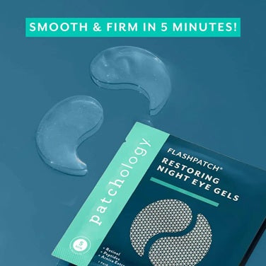 FLASH PATCH RESTORING NIGHT EYE GELS
