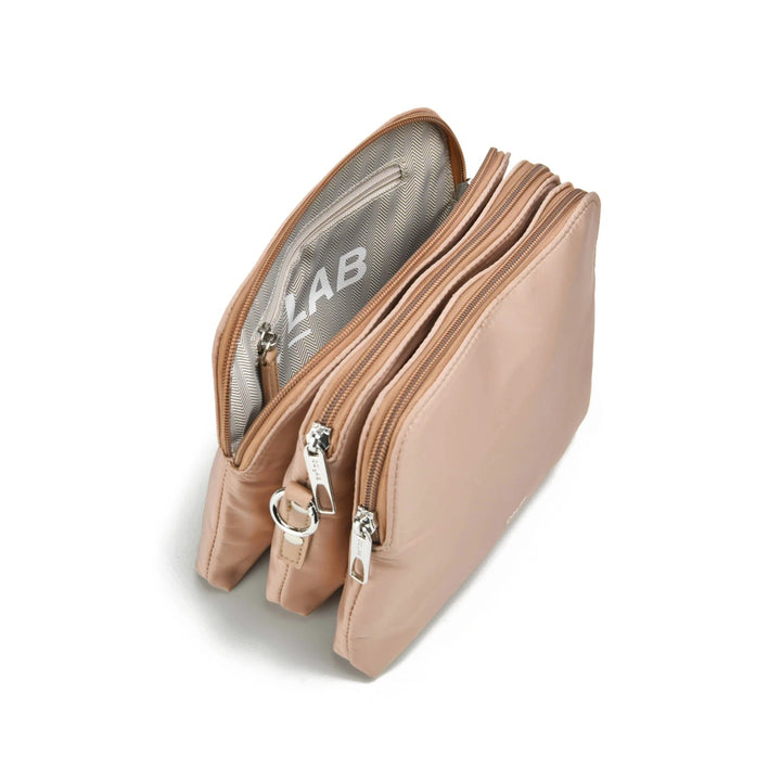 MICAH TRIPLE CROSSBODY - black or beige