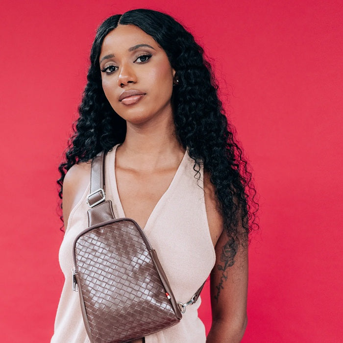 THE MAIE SLING BACKPACK - chocolate