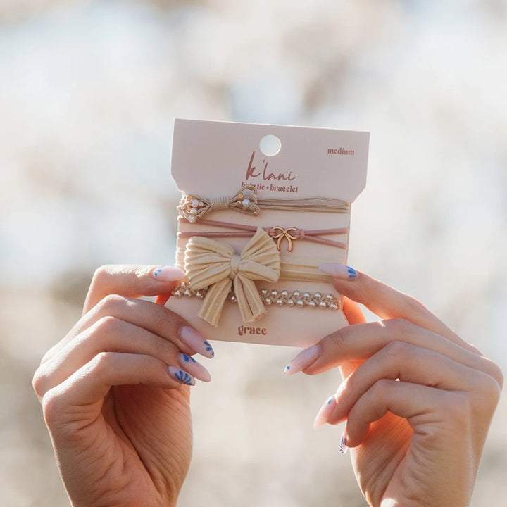 GRACE HAIR TIE BRACELETS