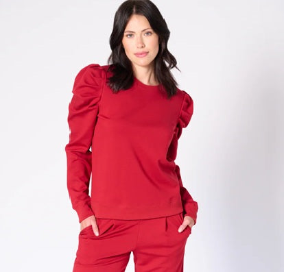 JANA PUFF SLEEVE TOP