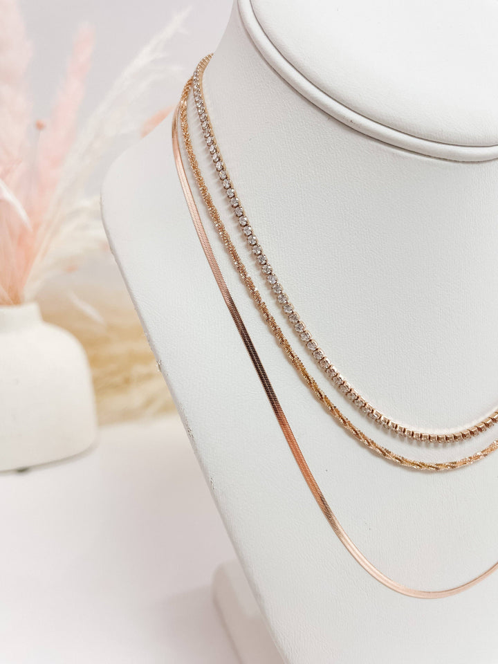 GIANNA LAYER CHAIN - gold or silver