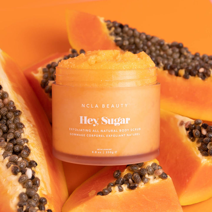 HEY, SUGAR ALL NATURAL BODY SCRUB - Papaya Vanilla
