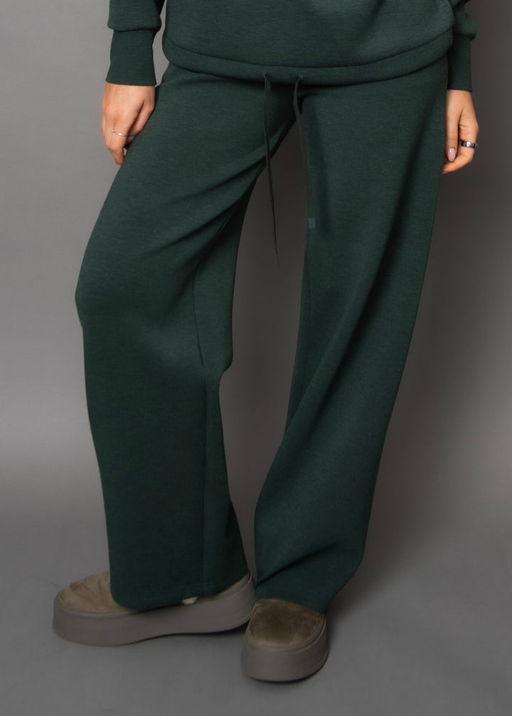 VICTORIA SCUBA JOGGER PANT - pine mel