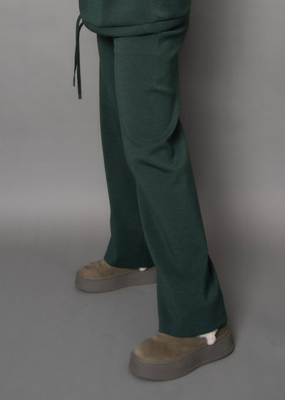 VICTORIA SCUBA JOGGER PANT - pine mel