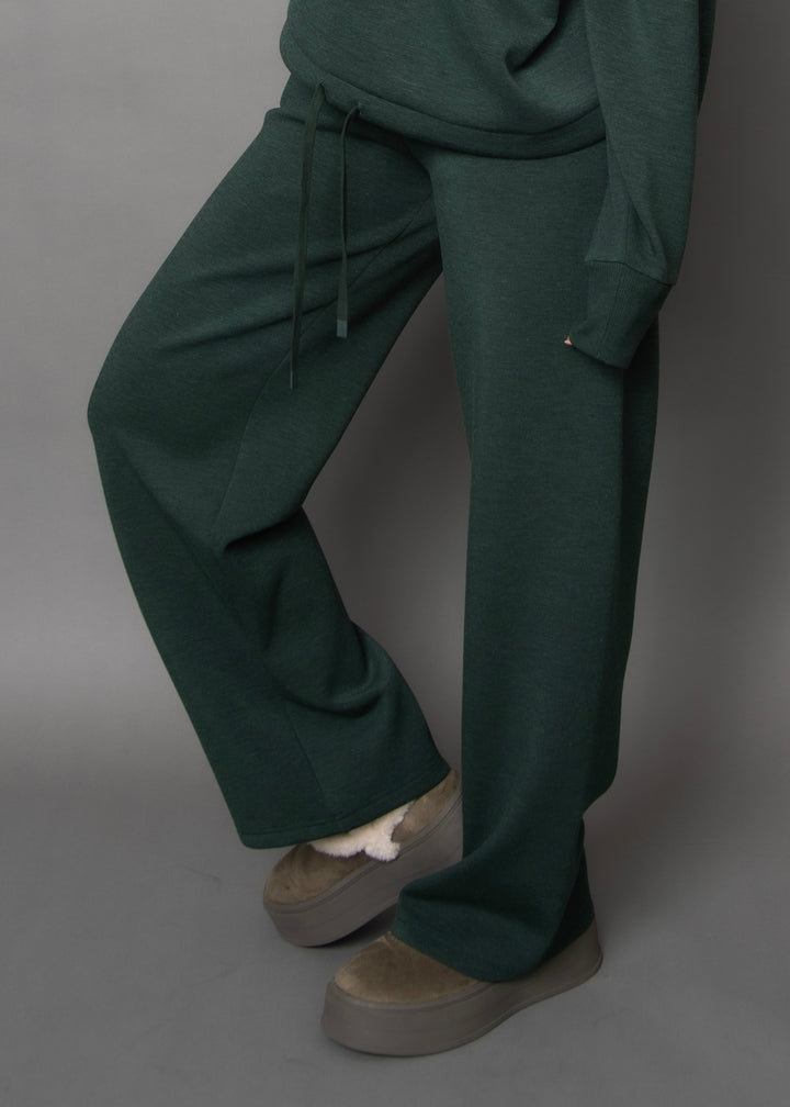 VICTORIA SCUBA JOGGER PANT - pine mel