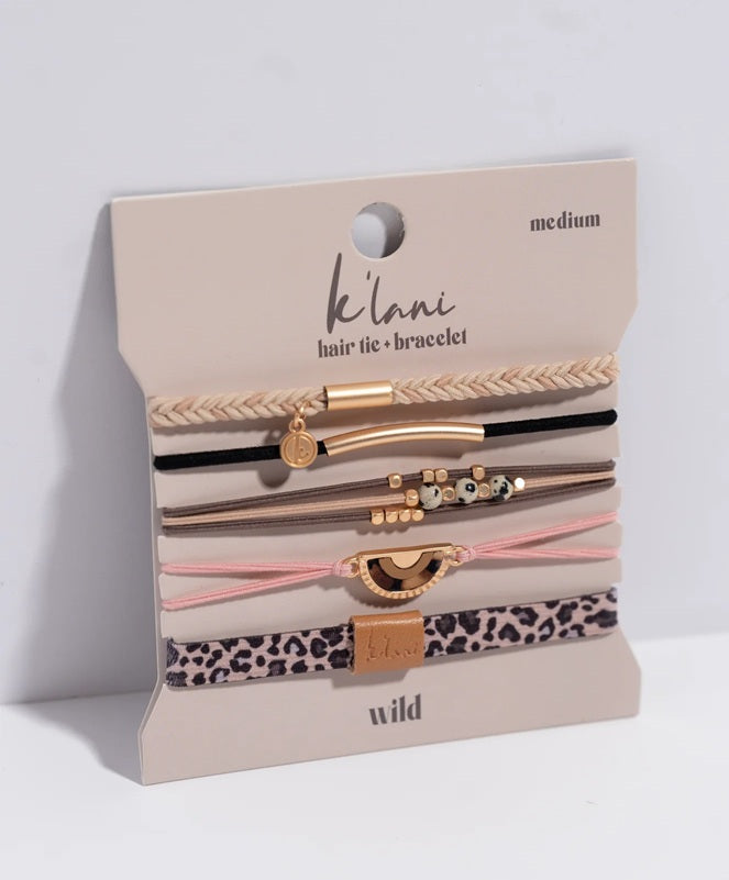 WILD HAIR TIE BRACELETS