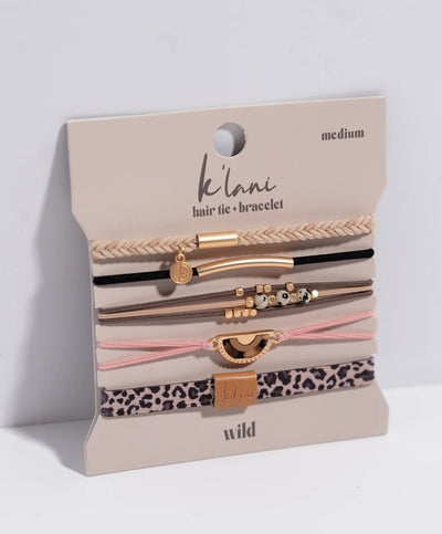 WILD HAIR TIE BRACELETS
