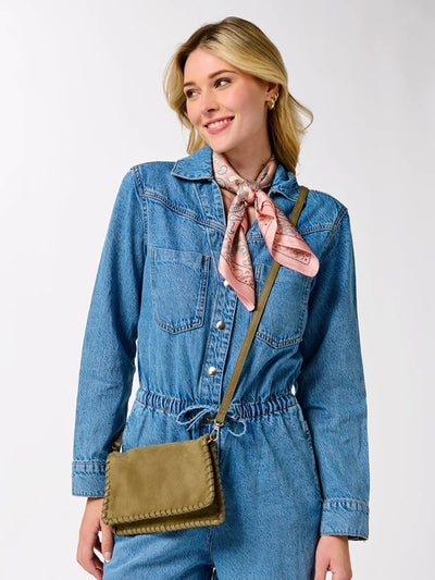 PIPER CROSSBODY / CLUTCH PURSE - black or olive