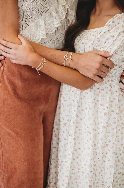 MOTHER / DAUGHTER HAIR TIE BRACELETS