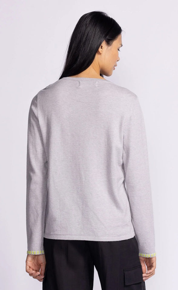 PATRICIA SWEATER - lilac or grey