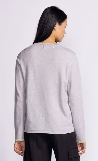 PATRICIA SWEATER - lilac or grey