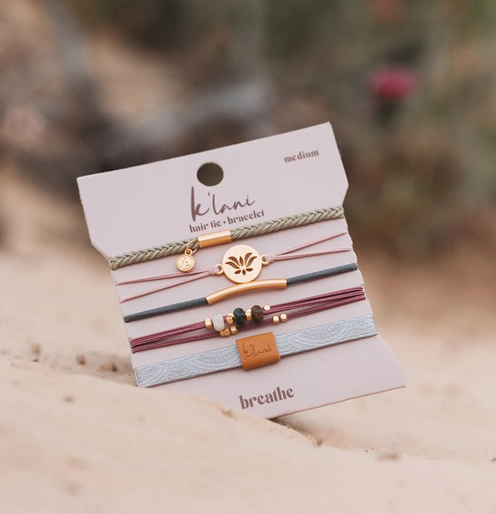 BREATHE HAIR TIE BRACELETS