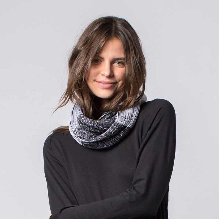 THE ANDY INFINITY SCARF- mulberry or black