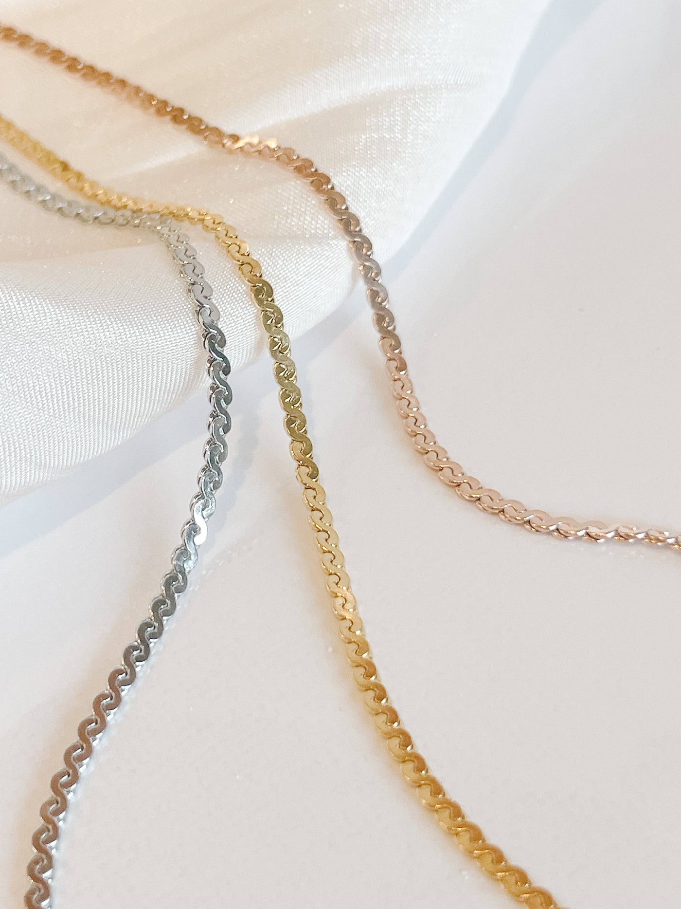 SAYLOR CHAIN - gold, rose gold or silver