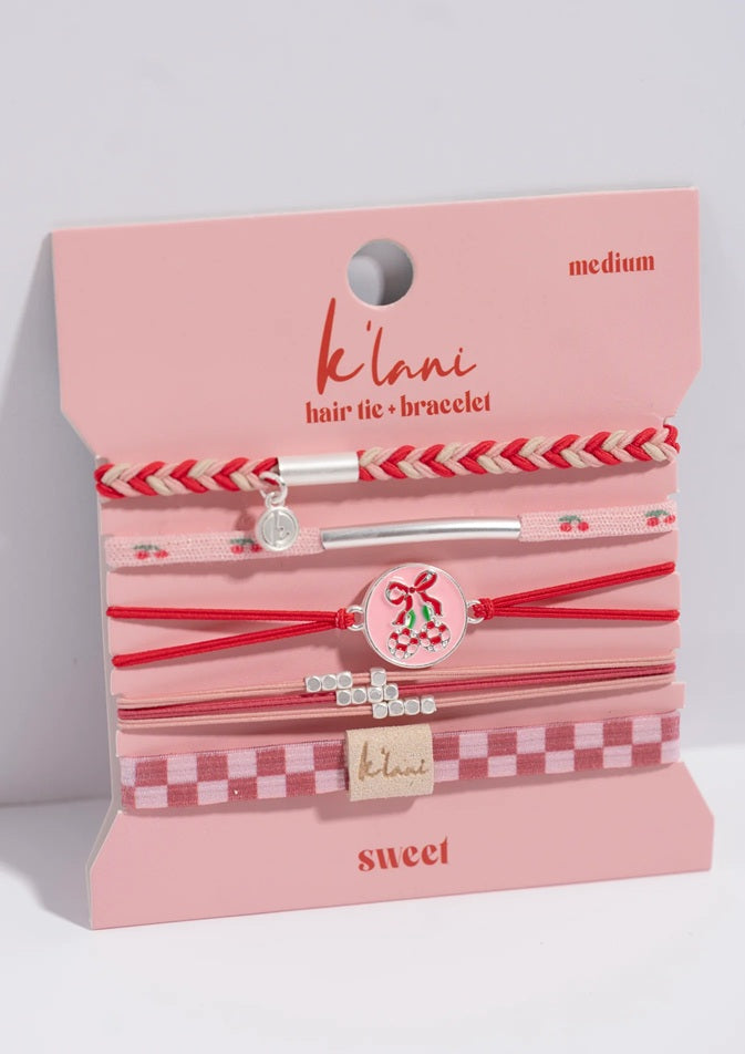 SWEET HAIR TIE BRACELETS
