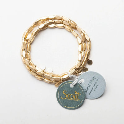 METAL WRAP- gold