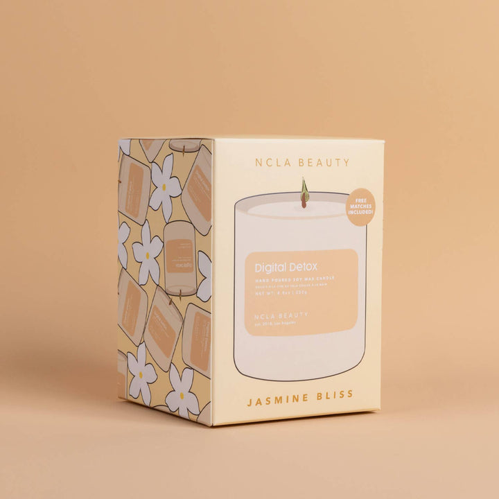 DIGITAL DETOX SOY CANDLE - Jasmine Bliss
