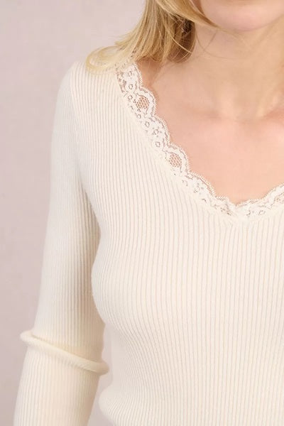 MABEL TOP - cream or black
