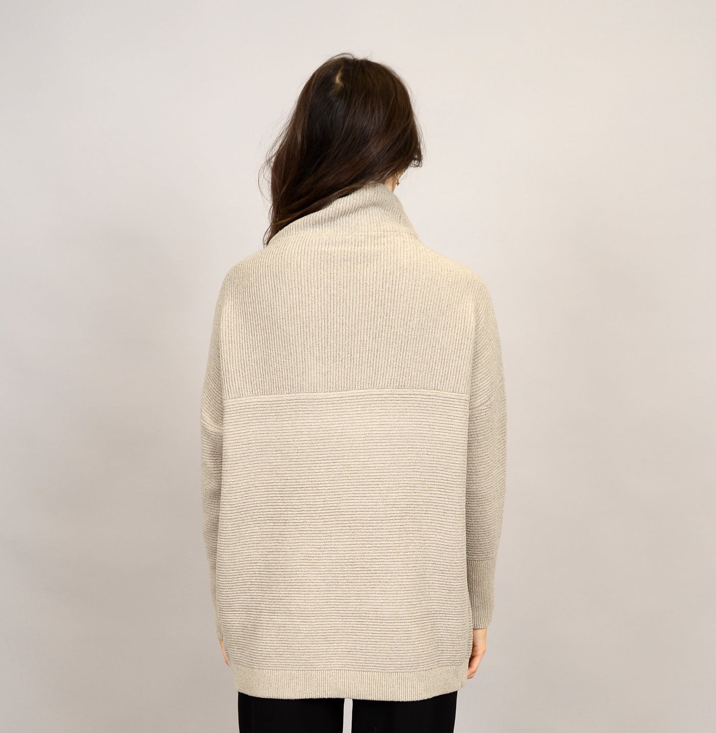 NANCY OTTOMAN SWEATER- dark ivy, poppy red or cuban sand