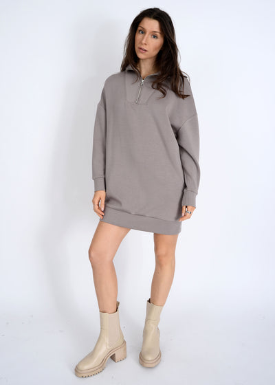 SEANNI SCUBA SWEATSHIRT DRESS