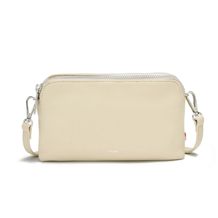 ALTHI DOUBLET CROSSBODY - black, brown, bone