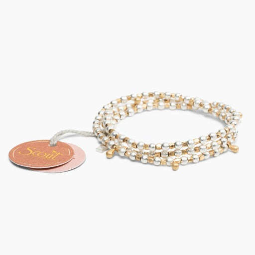 METAL WRAP- gold & silver