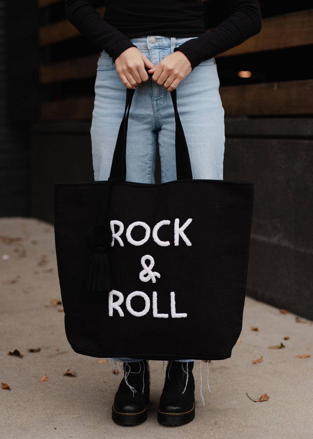 ROCK & ROLL TOTE - caramel or black